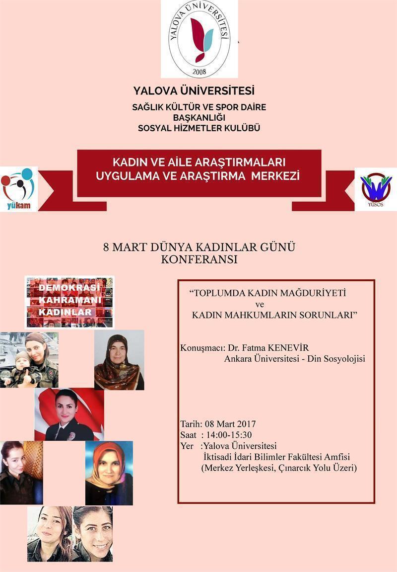 8 MART DÜNYA KADINLAR GÜNÜ ETKİNLİĞİ