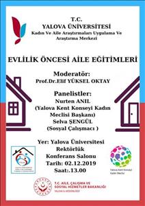 EVLİLİK ÖNCESİ AİLE EĞİTİMİ