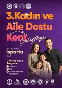 YÜKAM, 3.KADIN VE AİLE DOSTU KENT ÇALIŞTAYINA PAYDAŞ OLARAK KATILIM SAĞLADI 